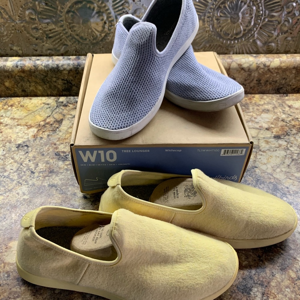 2 pair Allbirds loungers women’s Size W10